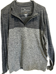 Marc Anthony Slim Fit Long Sleeve Light And Dark Gray. Super Comfortable XL