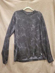 Old Navy Active Mens – XL Tall – Black Core Go-Fresh Long-Sleeved Tshirt! A3132