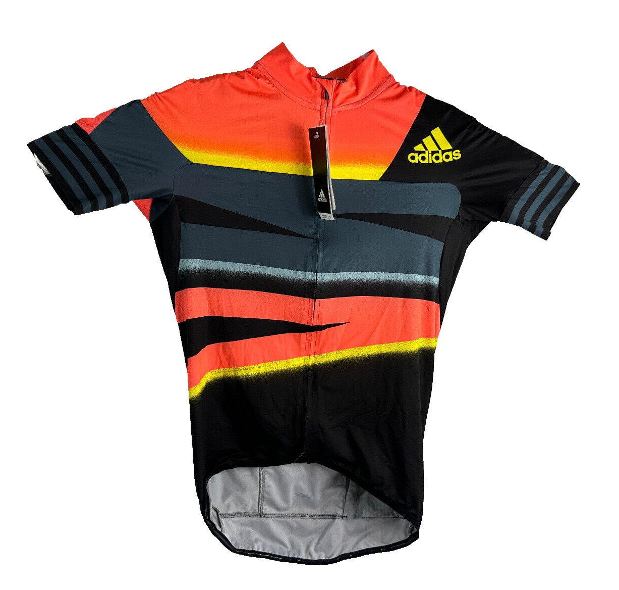 Adidas Cycling Adistar Jersey Aeroready Ciclismo Solar RedShock Men Sz XL FJ6573 gallery