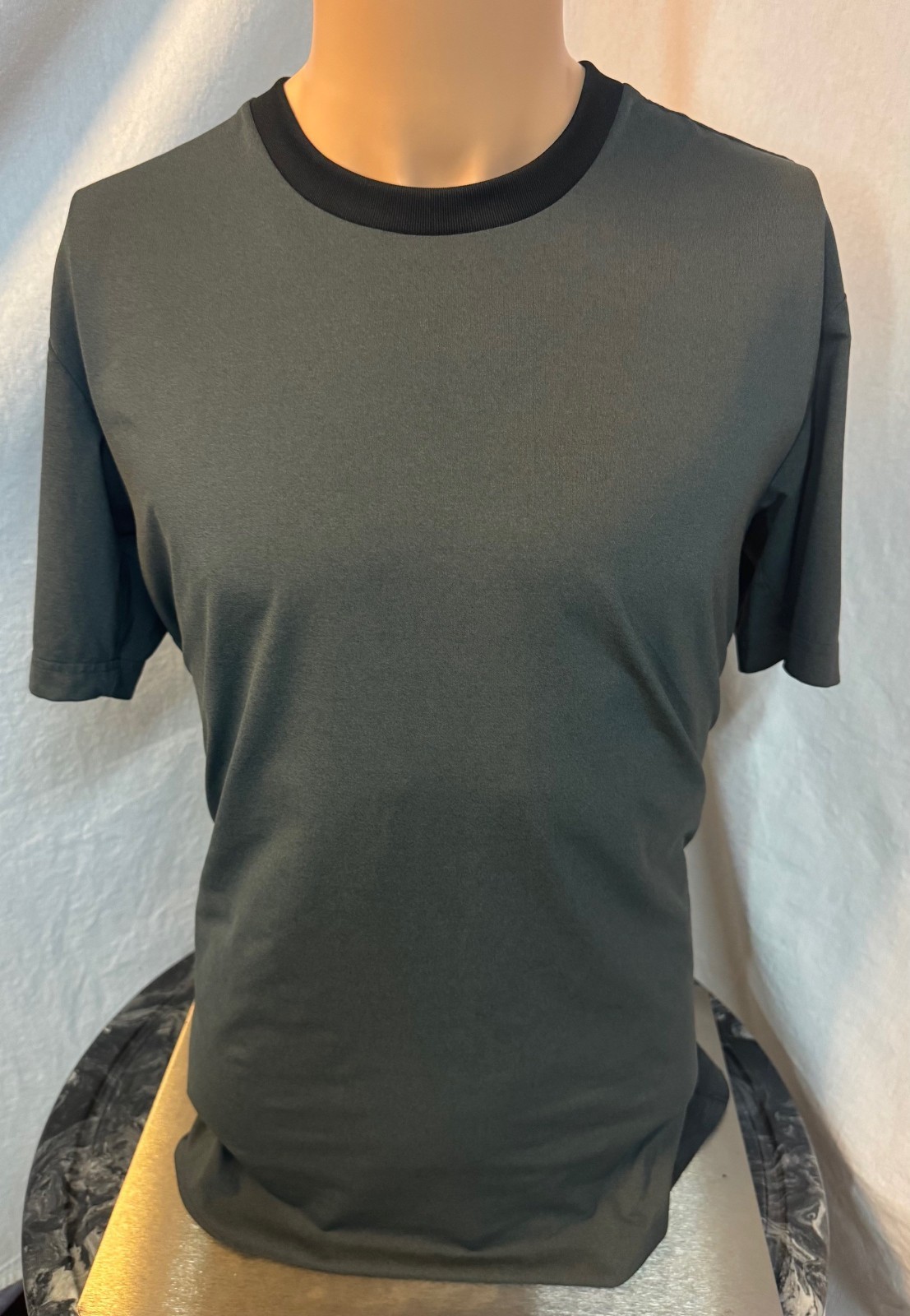 adidas Barricade Code Performance Workout Shirt CY3319 Dark Gray Men's Large gallery
