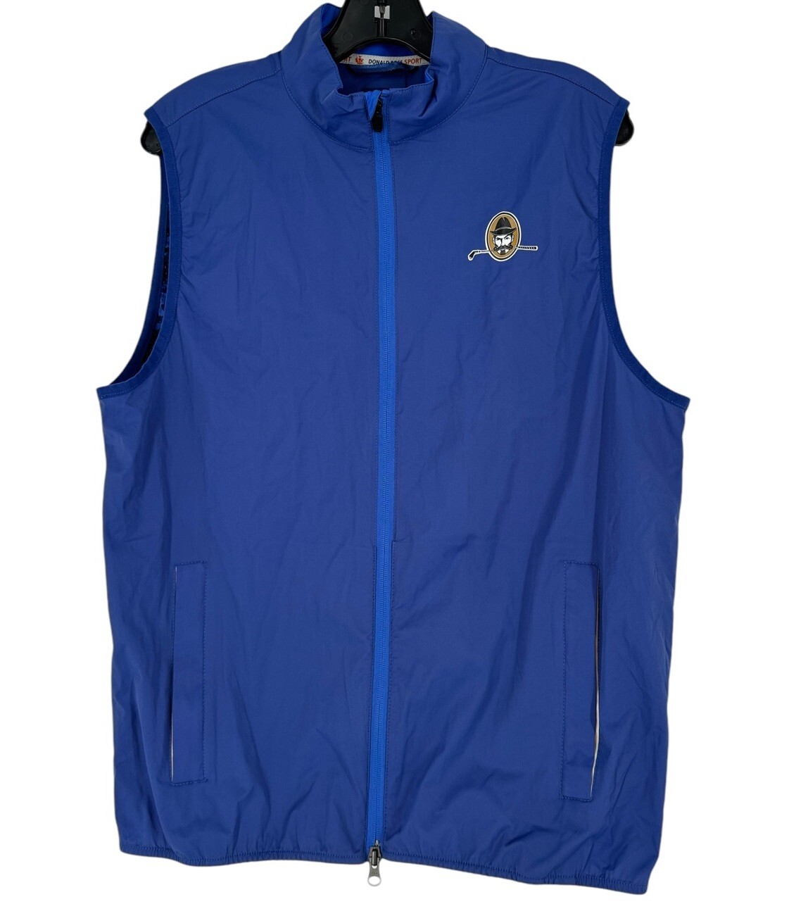 DONALD ROSS Sport Men's Blue Full Zip Traveler Vest Medium gallery