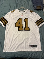 Nike New Orleans Saints Alvin Kamara Jersey Size XL White