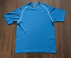 Lululemon T Shirt Athletic Blue Size L **30Dg0127a5