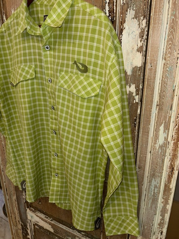 Mojo Long Sleeve Quick Dry Outdoor Fishing Boating Shirt Size Large gallery