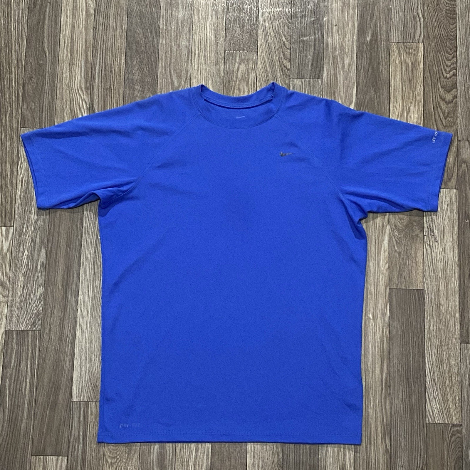 Nike Dri-FIT Men' s Blue XL Crew Neck Short Sleeve T-Shirt gallery