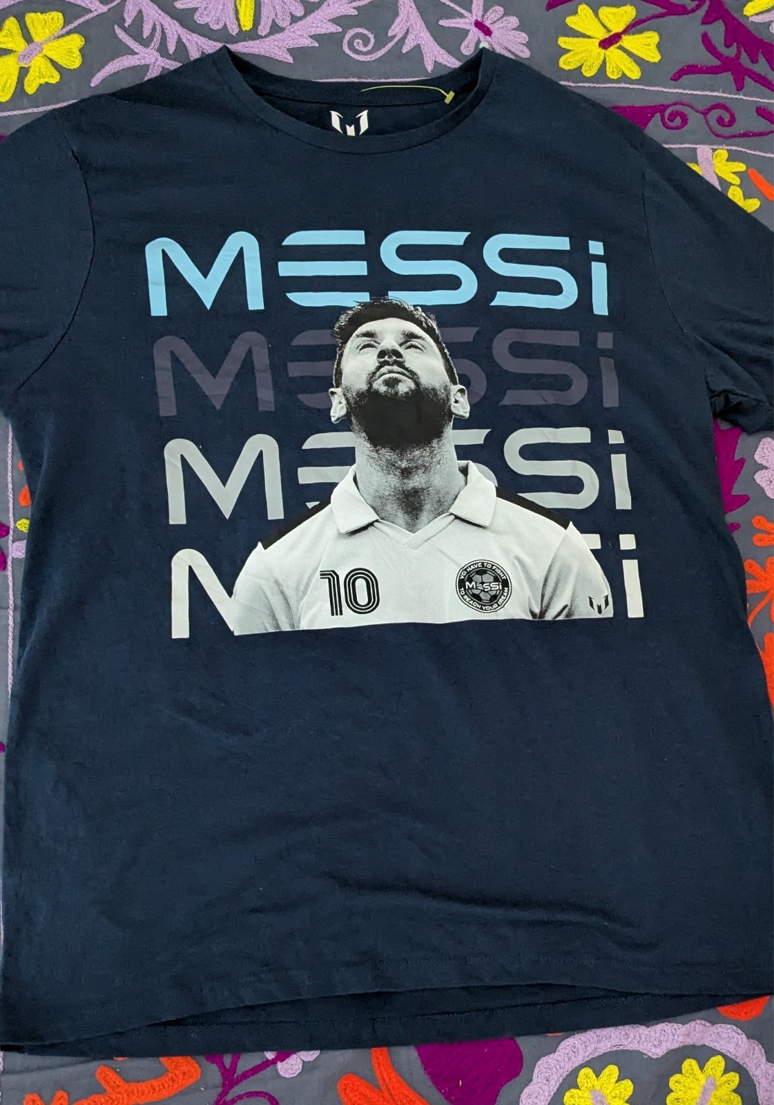 MESSI LOGO COLLECTION BRAND SOCCER PLAYER LOGO T SHIRT gallery