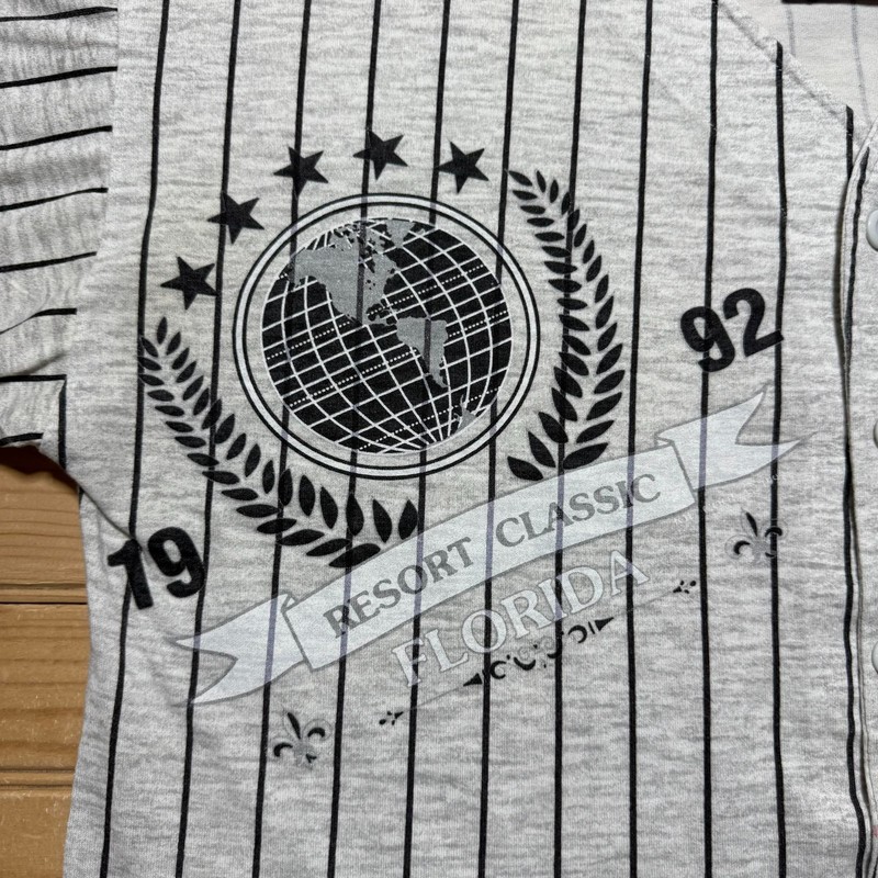 Vintage 90s 1992 Daytona Beach Florida Resort Classic Baseball Jersey One Size gallery