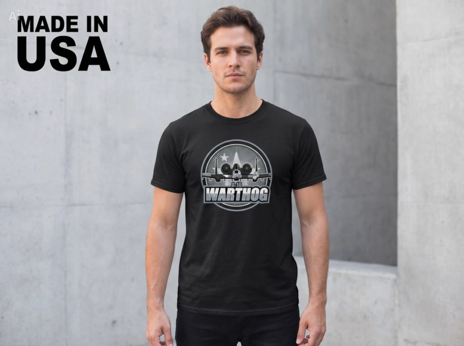 NEW A-10 Warthog - Military Air Soldier TEE SHIRT SIZE S-2XL MADE IN USA gallery