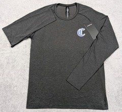 Lululemon Metal Vent Tech LS 2.0 Shirt Men Large Black Old English C