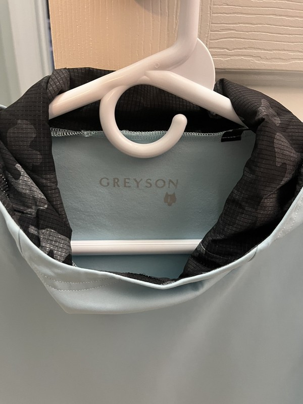 Greyson Golf Pullover Hoodie Cokato Large Seafoam mint blue MSRP $210-make offer gallery