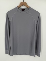 Vtg Patagonia Shirt Mens XL Gray Capilene Thermal Base Layer Crew Made In USA