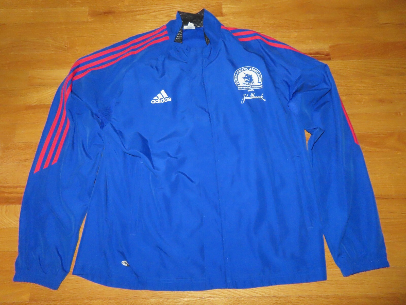 April 2005 Adidas 109th B.A.A. BOSTON MARATHON ClimaPROOF XL U Running Jacket W gallery