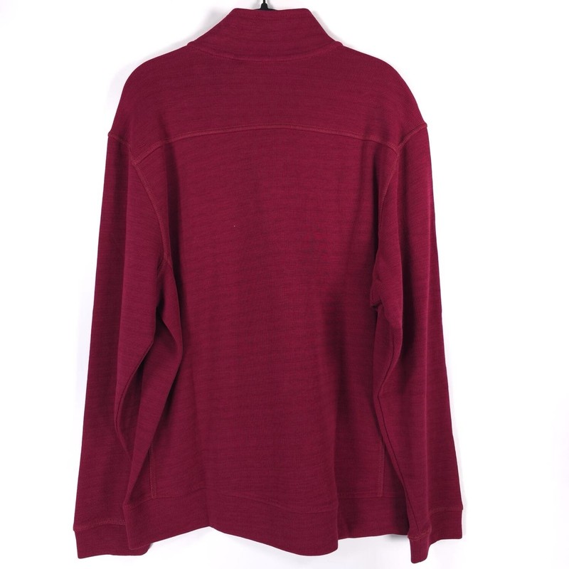 TOMMY BAHAMA New MEDIUM RHUMBA 1/4 Zip Mock Neck Pullover Sweater ST227305TX gallery