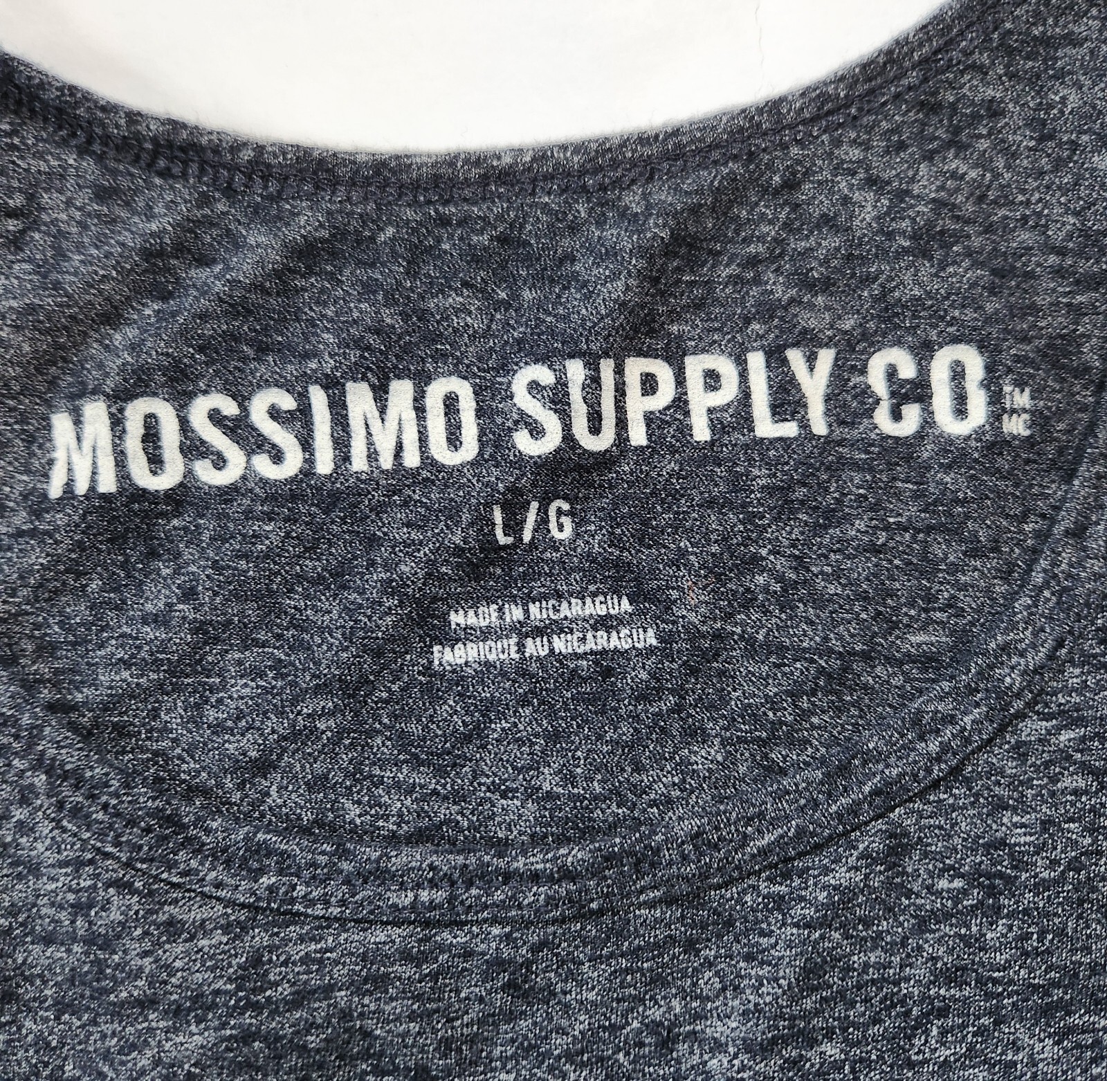 Mossimo Supply Co. Mens Size Large Gray Moon Skull Graphic Tank Top gallery