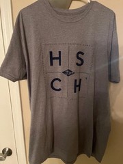 Honolula Surf Co Graphic T-Shirt Mens XL Dark Grey Heather Hawaiian Islands NWT