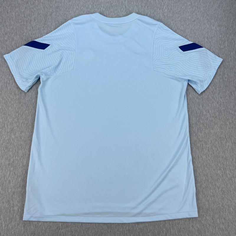 Nike Chelsea FC Training Shirt Mens XL Blue Logo Stripe 2020/2021 Short Sleeve gallery