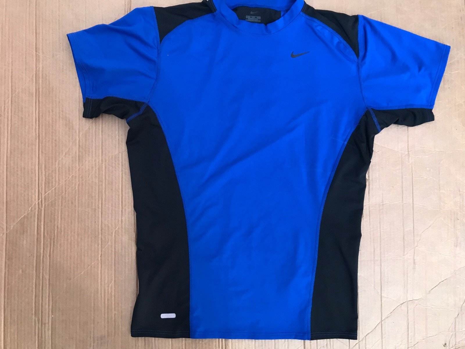 Men's Nike Dri Fit Short Sleeve Compression ROYAL BLACK RN56323 SIZE XXL gallery