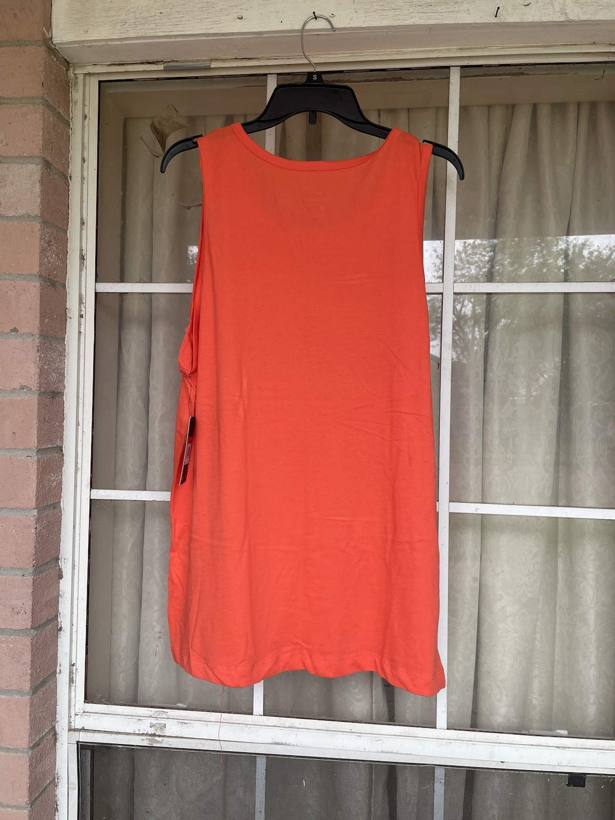 NWT Men’s Nike Just Do It Orange Tank Top Sz L New Rare BQ5899-816 gallery