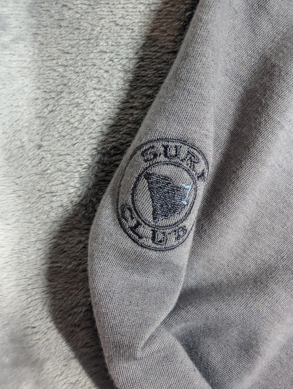 TravisMathew Pullover Mens Large Gray Striped Quarter Zip Golf Lightweight Top gallery