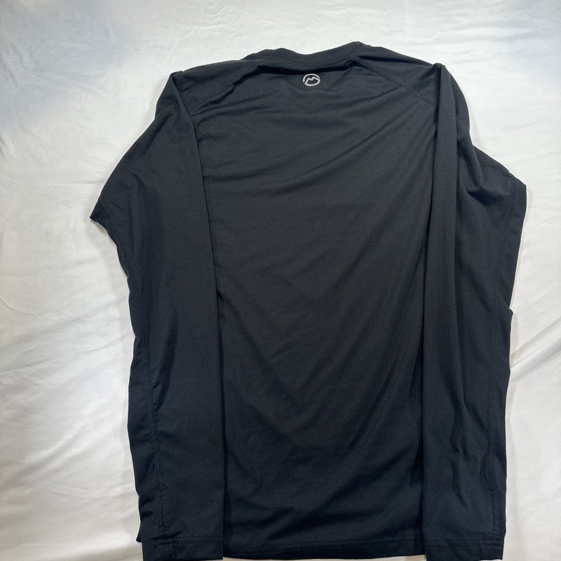 Magellan Outdoors Semi Fitted Black Dry fit Long Sleeve Shirt gallery