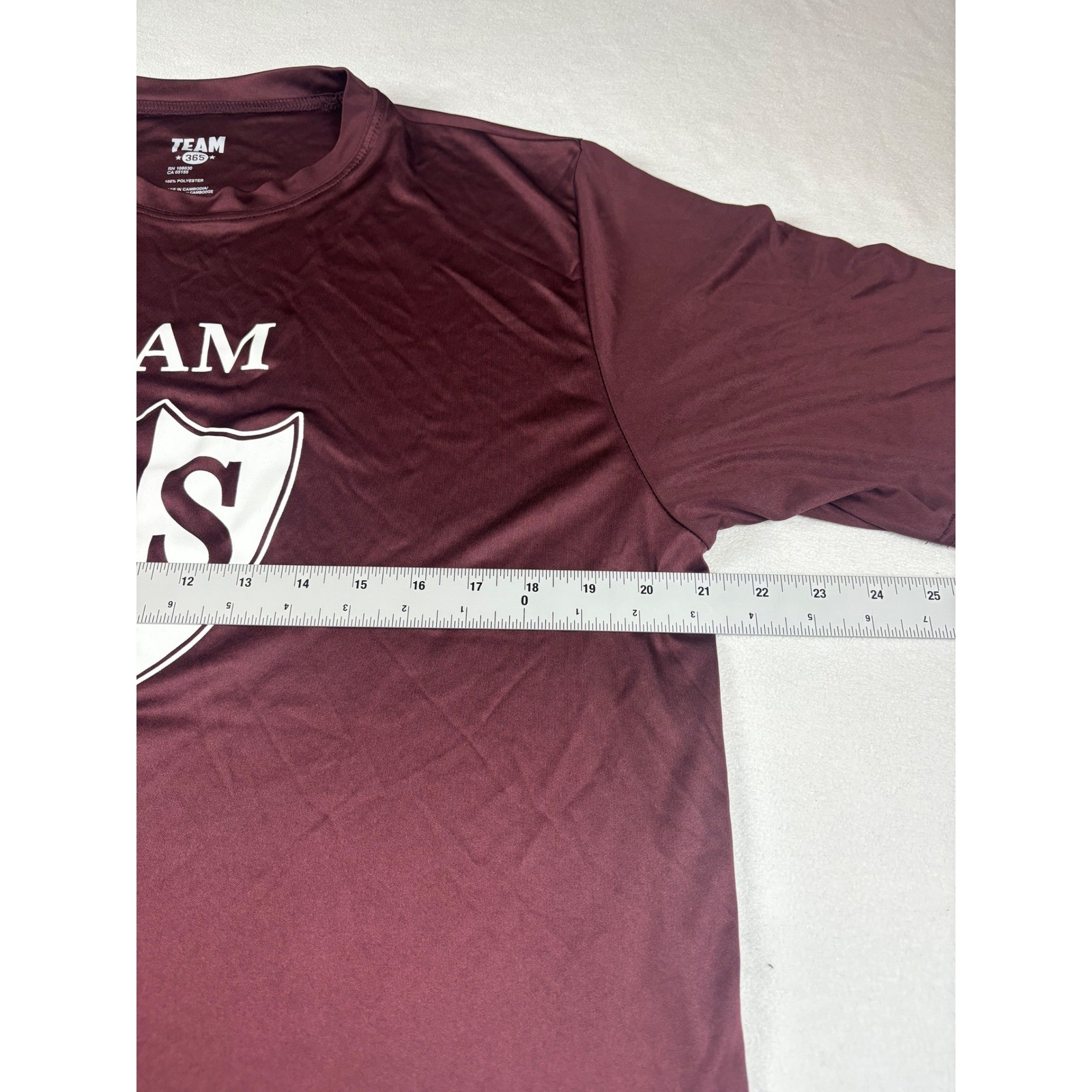 Team 365 Mens Maroon I AM DS Graphic Performance T-Shirt Size Large TT11 gallery