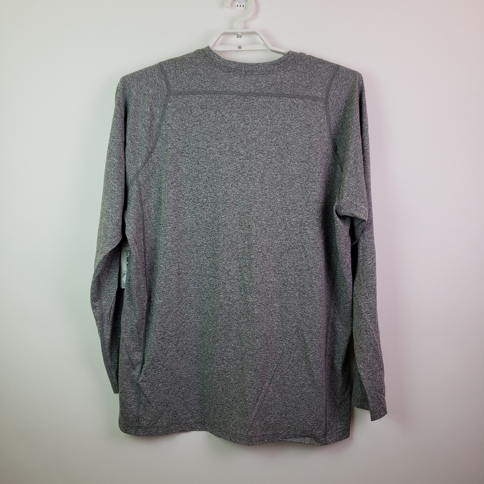 Asics Mens Size 2XL Gray Super Light Hydrology Long Sleeve Athletic T Shirt gallery