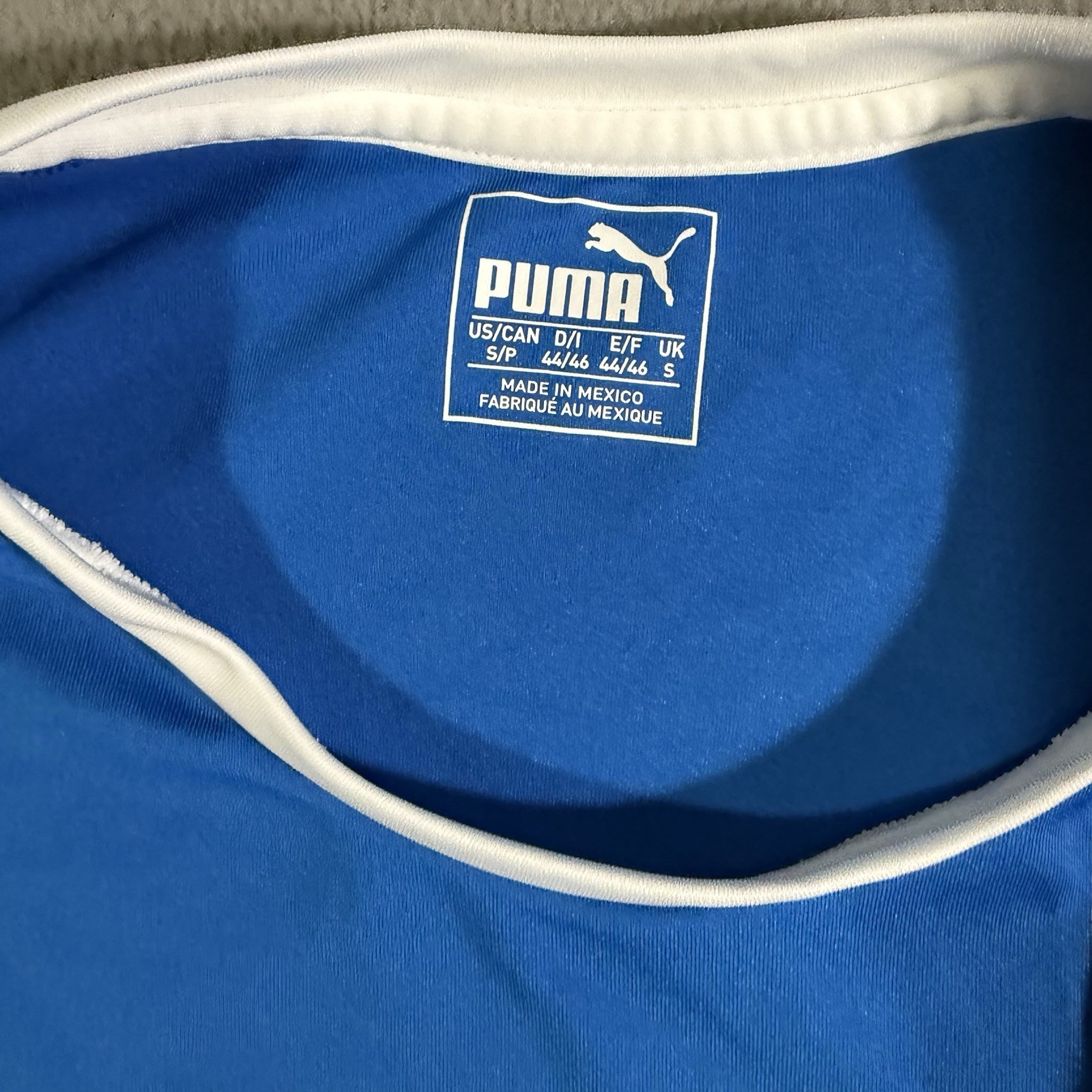 Puma Dry Cell Long Sleeve Base Layer Shirt Mens Top Size S Sport Lifestyle Blue gallery