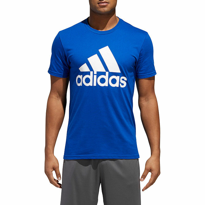 NWT ADIDAS MENS BOS CLASSIC CLIMALITE BLUE CE9414 SIZE XL 3 stripes logo gallery