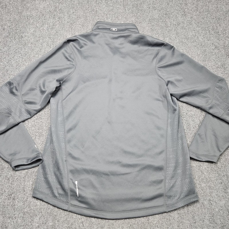 Ogio Endurance 1/4 Zip Jacket Medium Gray DDSE Ski Sport Utility Tech Athleisure gallery