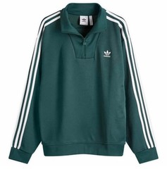 Adidas Originals Adicolor Funnel Neck Track Top in Mineral Green XS