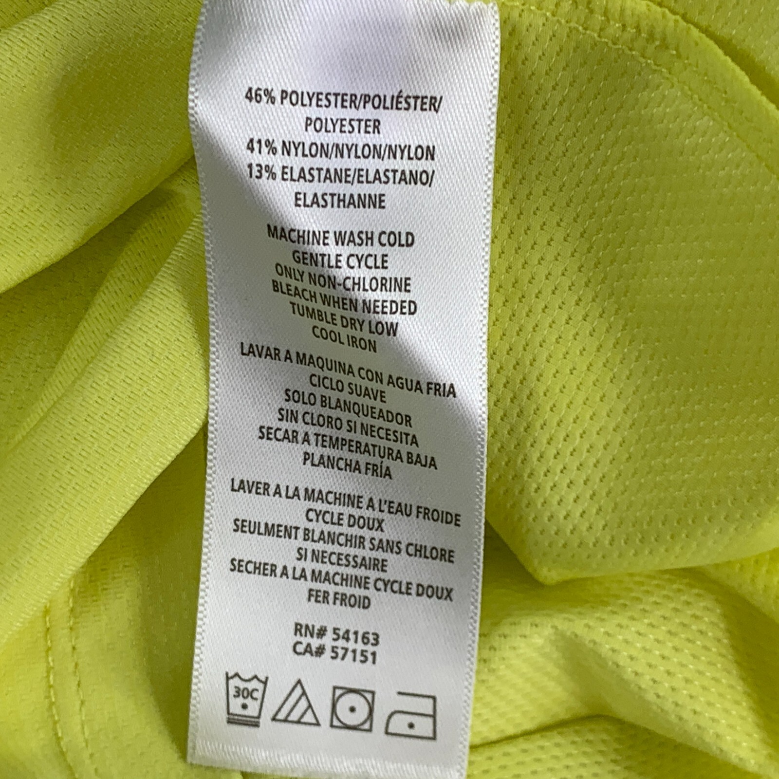 Bass Outdoor Mens Path Performance Logo Short Sleeve T-Shirt Yellow 2XL gallery