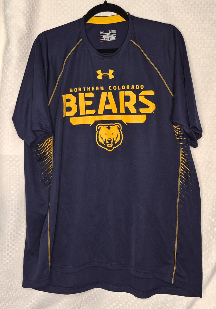 Northern Colorado Bears UA Under Armour XL Heat Gear Shirt Loose Fit Crew Neck