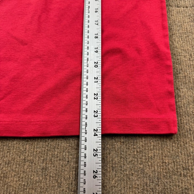 Vintage Skyr Skiwear Men's Med Turtleneck Sweater Red Cotton Made In U.S.A Read gallery