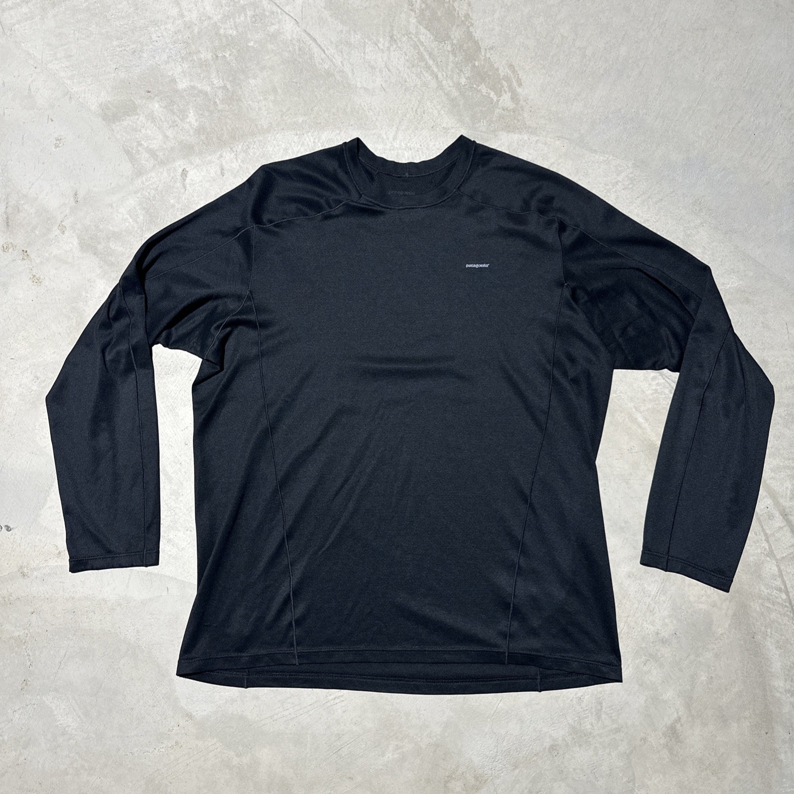Patagonia Capilene 2 Lightweight Baselayer Shirt Men’s Size XL Black Hiking gallery