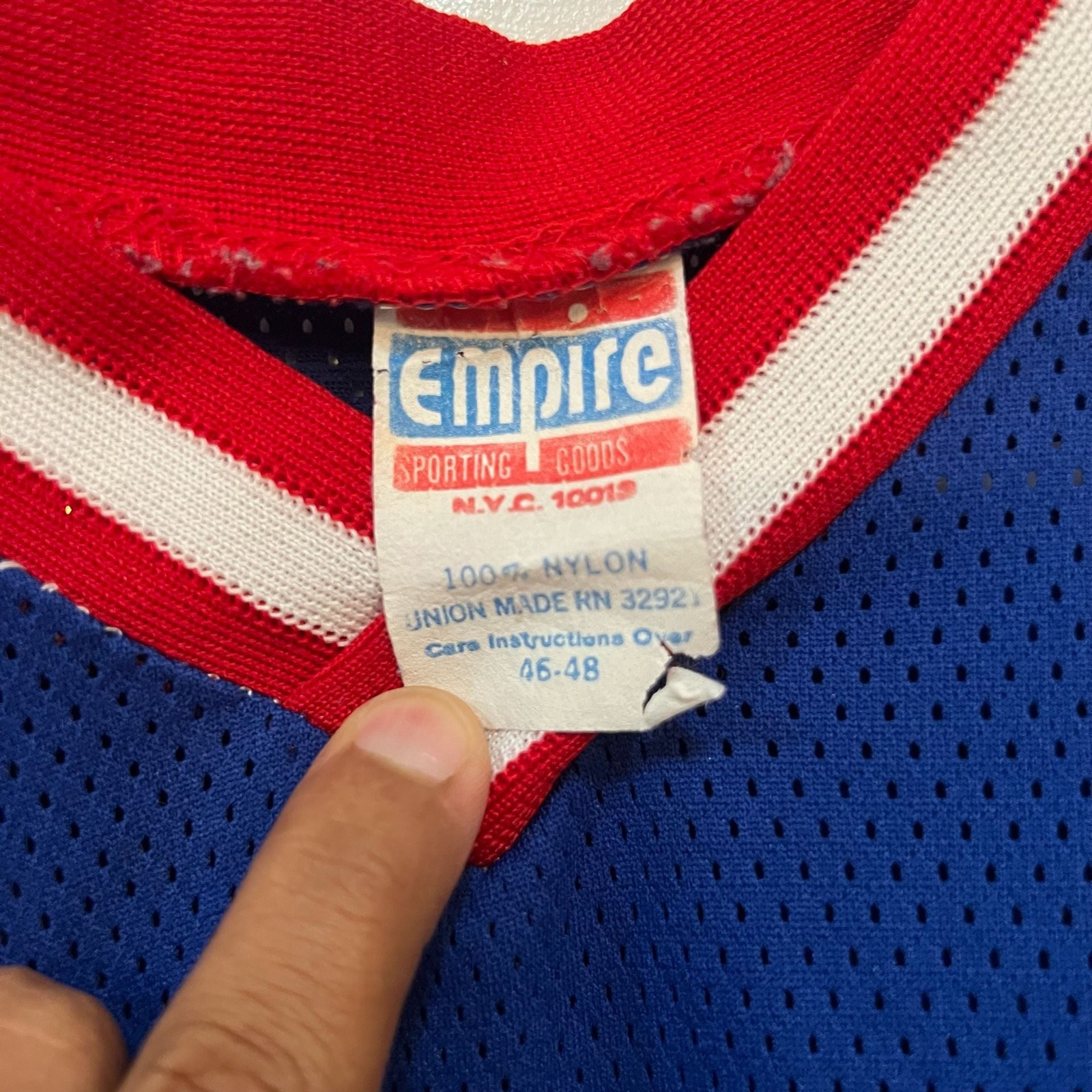 Vintage Empire Sporting Goods Ernst & Young Mesh Jersey Number 23 gallery