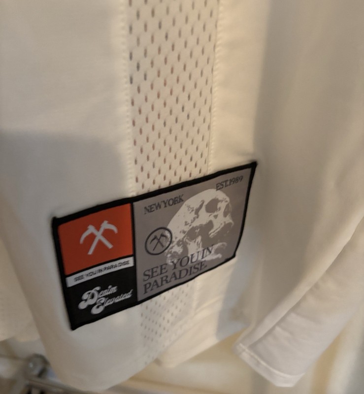 NWT Men’s Jordan Craig Street League Football Jersey (White) Size Medium gallery