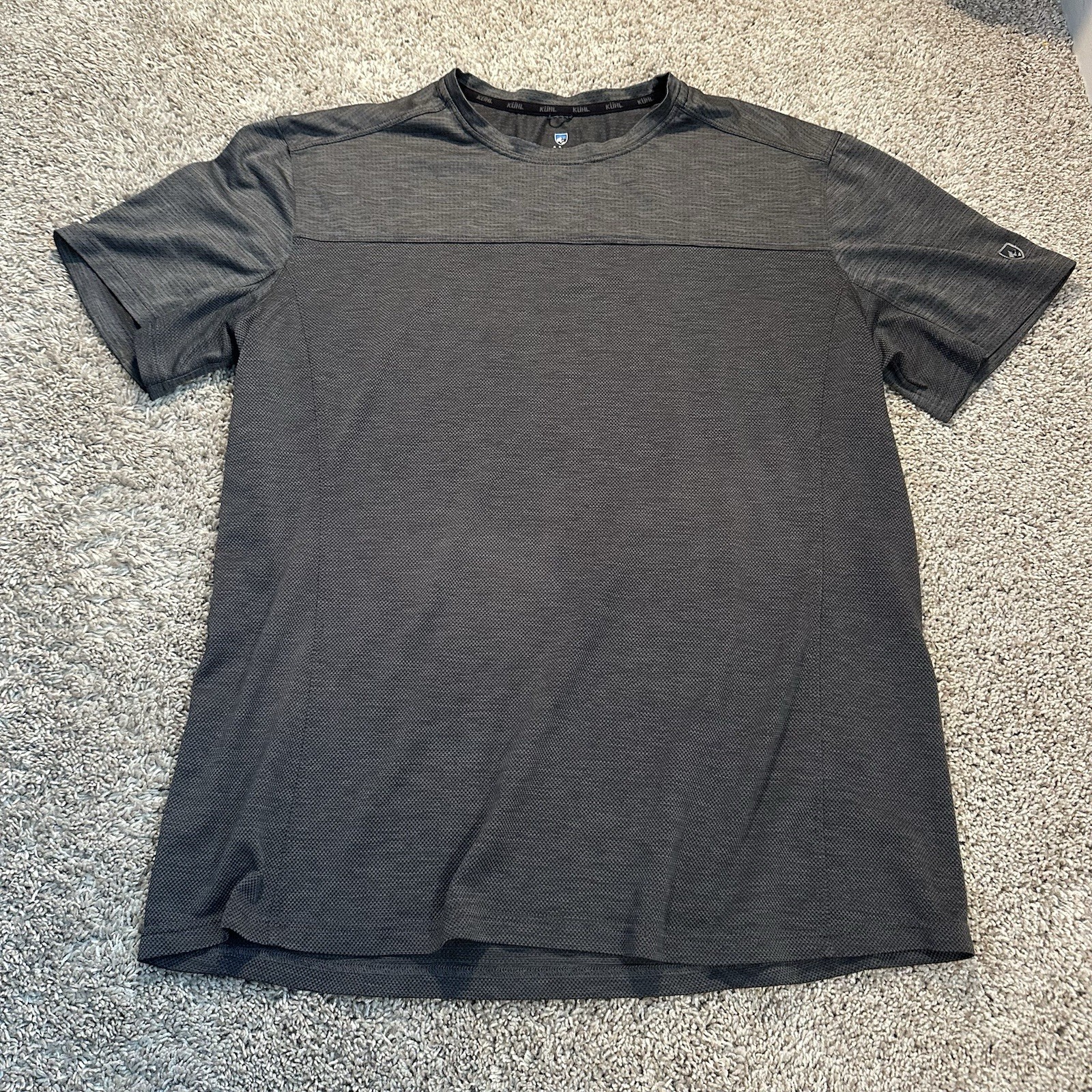 Kuhl Engineered Crew Shirt XL Charcoal Gray Performance Hiking Athletic Outdoor gallery