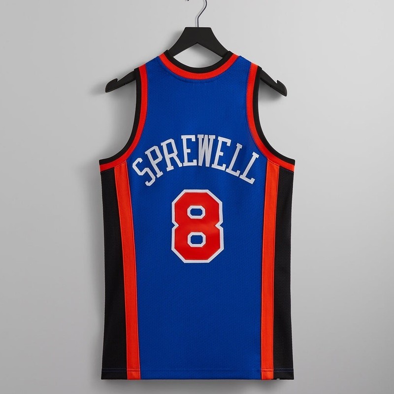Kith and Mitchell & Ness for the New York Knicks Latrell Sprewell Jersey Size XL gallery