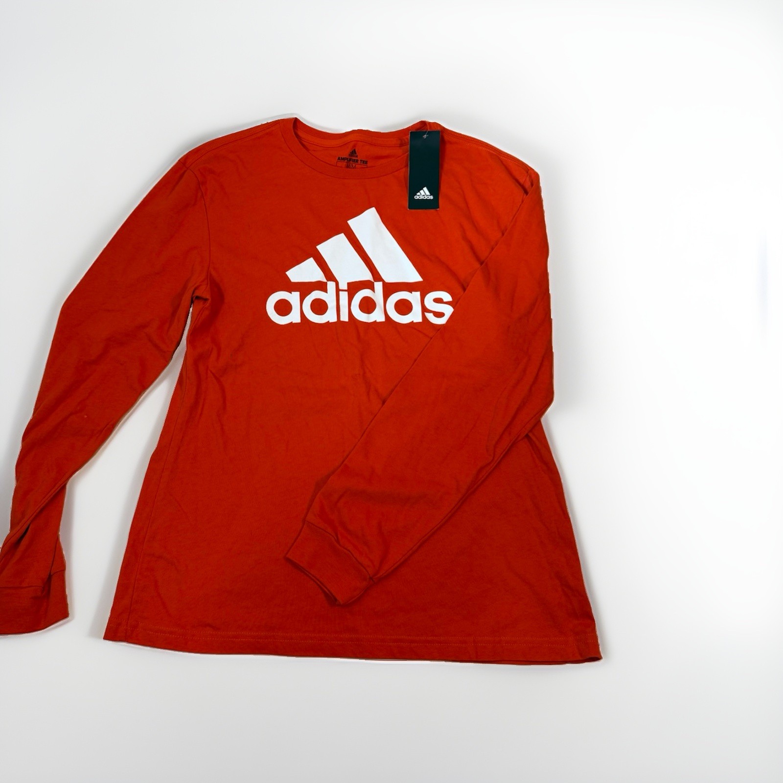 adidas Amplifier Tee Men’s Medium Orange Long Sleeve gallery