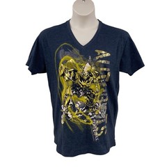 Transformers Autobots Graphic T-Shirt Unisex Size Large Gray Universal Studios