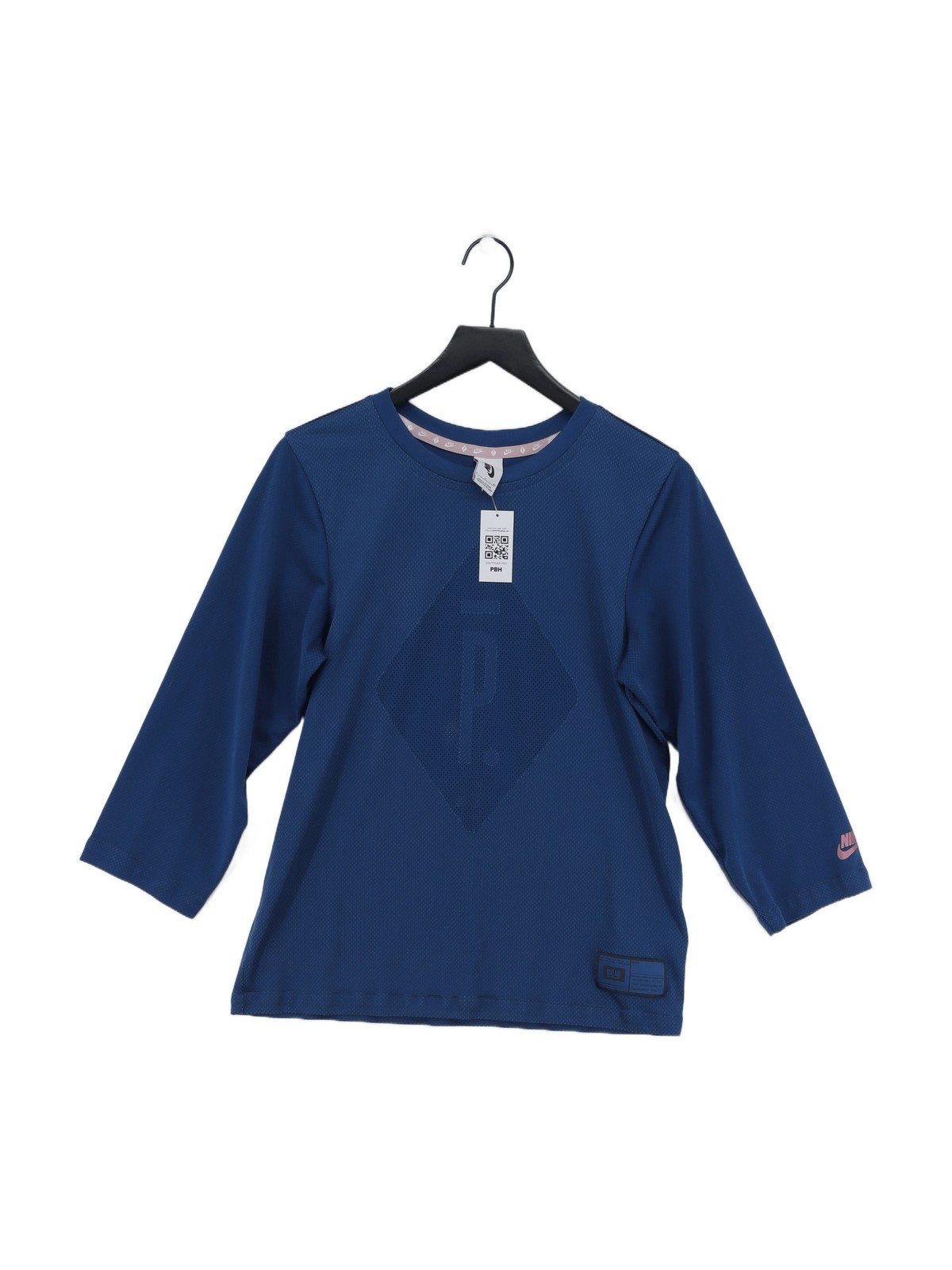 Nike Men's Loungewear S Blue Polyester with Lyocell Modal Crew Neck Basic gallery