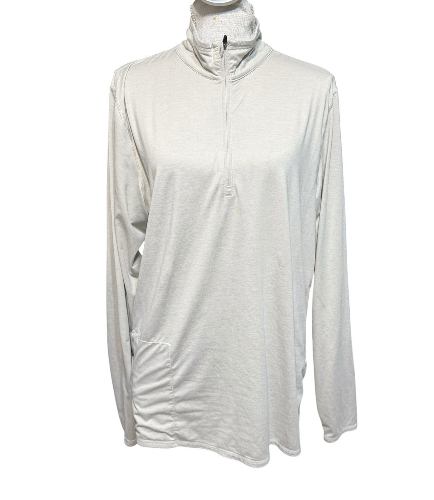 Vuori Men's Ease Performance V221 Half Zip 2.0 Pullover Long-sleeve Size Large gallery