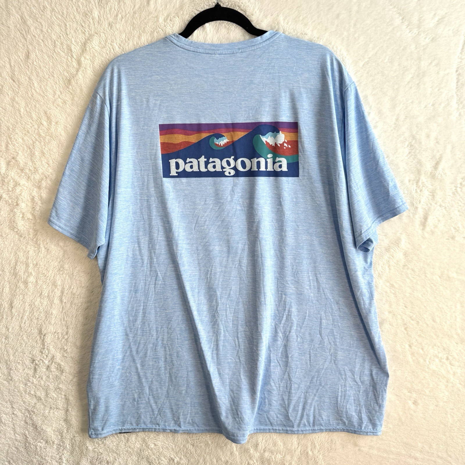 Patagonia Capilene Cool Daily Graphic Shirt Men's XXL Blue Quick Dry Outdoor gallery
