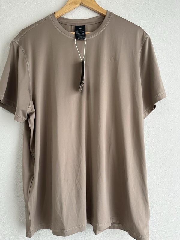 Adidas Training Workout Tee Climacool “chalky Brown” Color Unisex Adult Small gallery