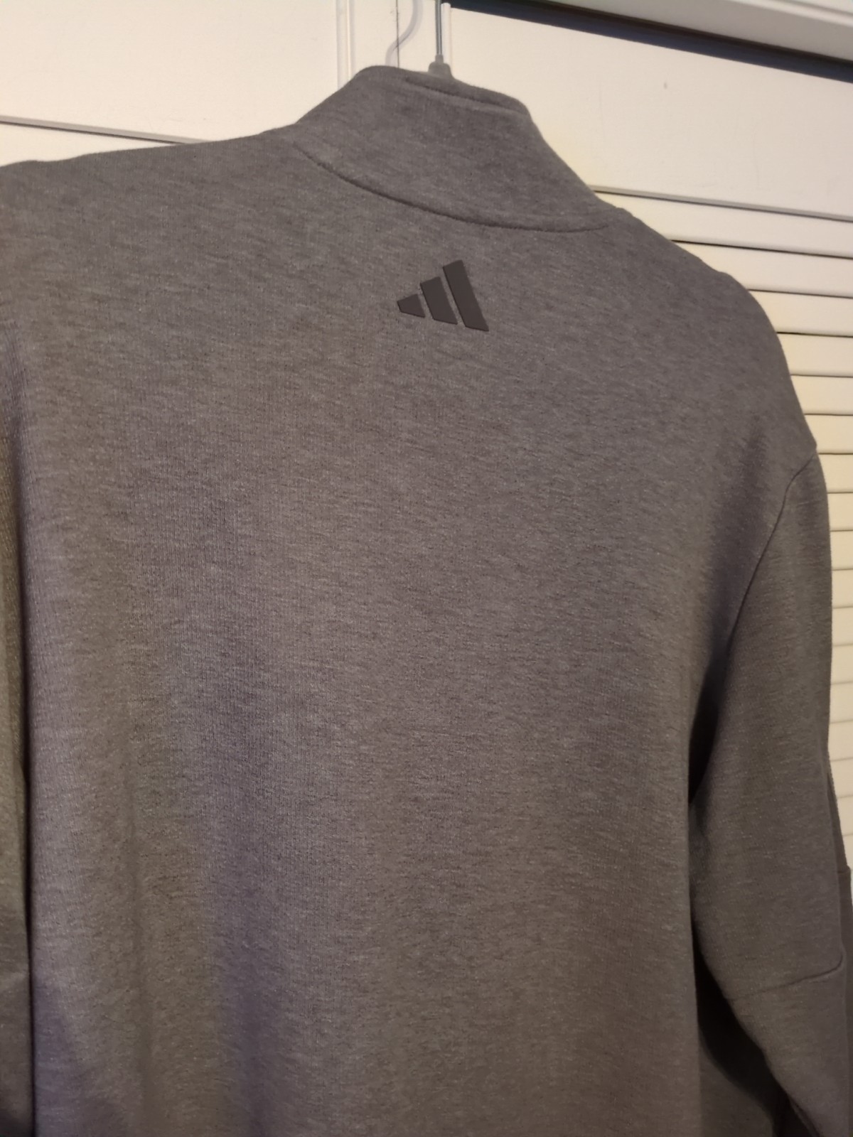 Stitched Waste Management Phoenix Open Golf Pullover Jacket Mens XL Adidas Q Zip gallery