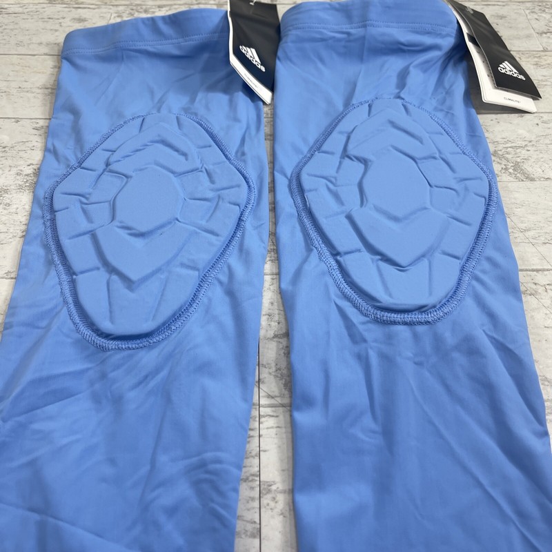 2x-NWT Adidas Techfit Padded Compression Arm Elbow Sleeve Powder Light Blue 2XLT gallery