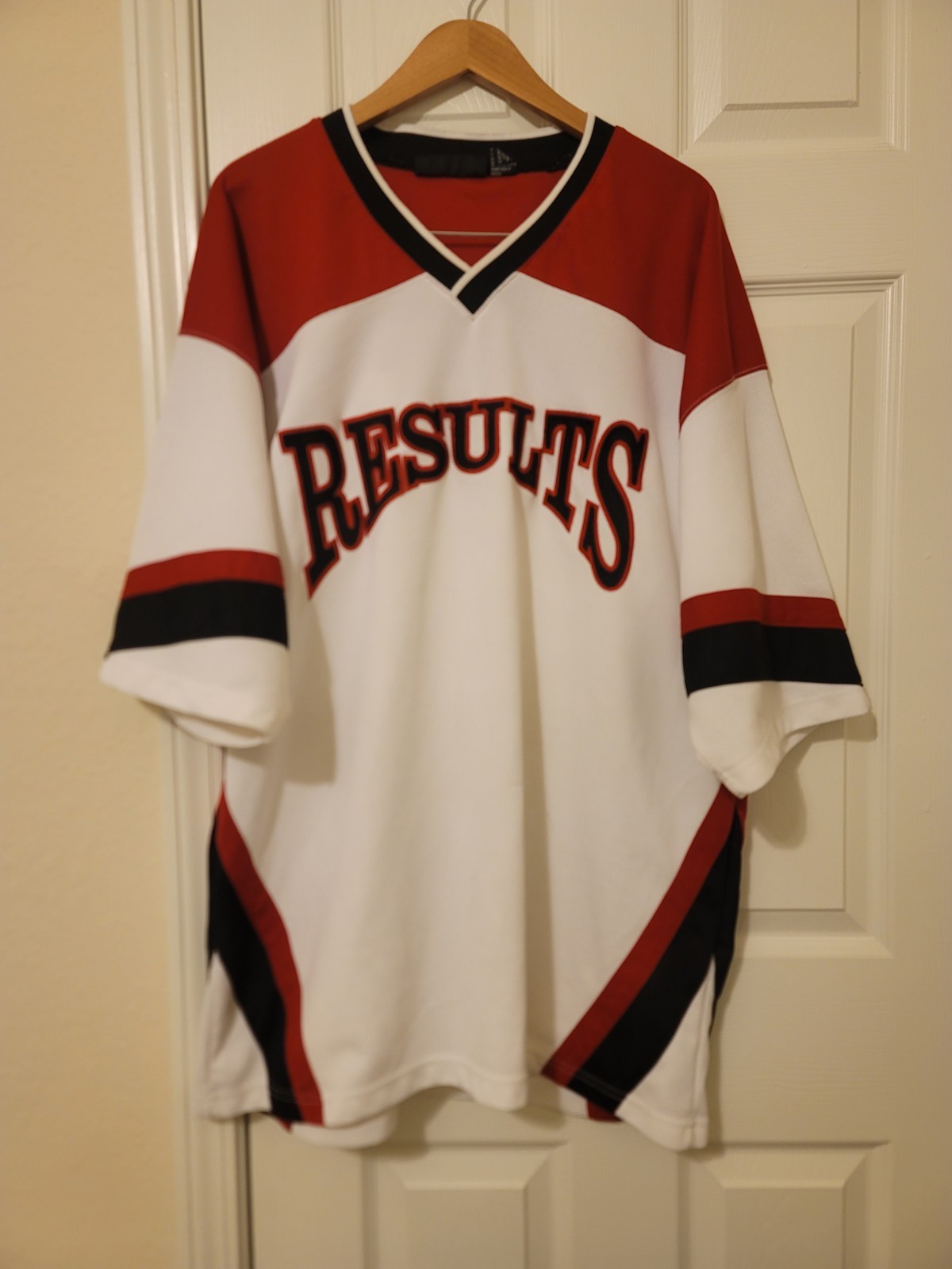 Vintage Results Mens Baseball Jersey Adult XXL White gallery