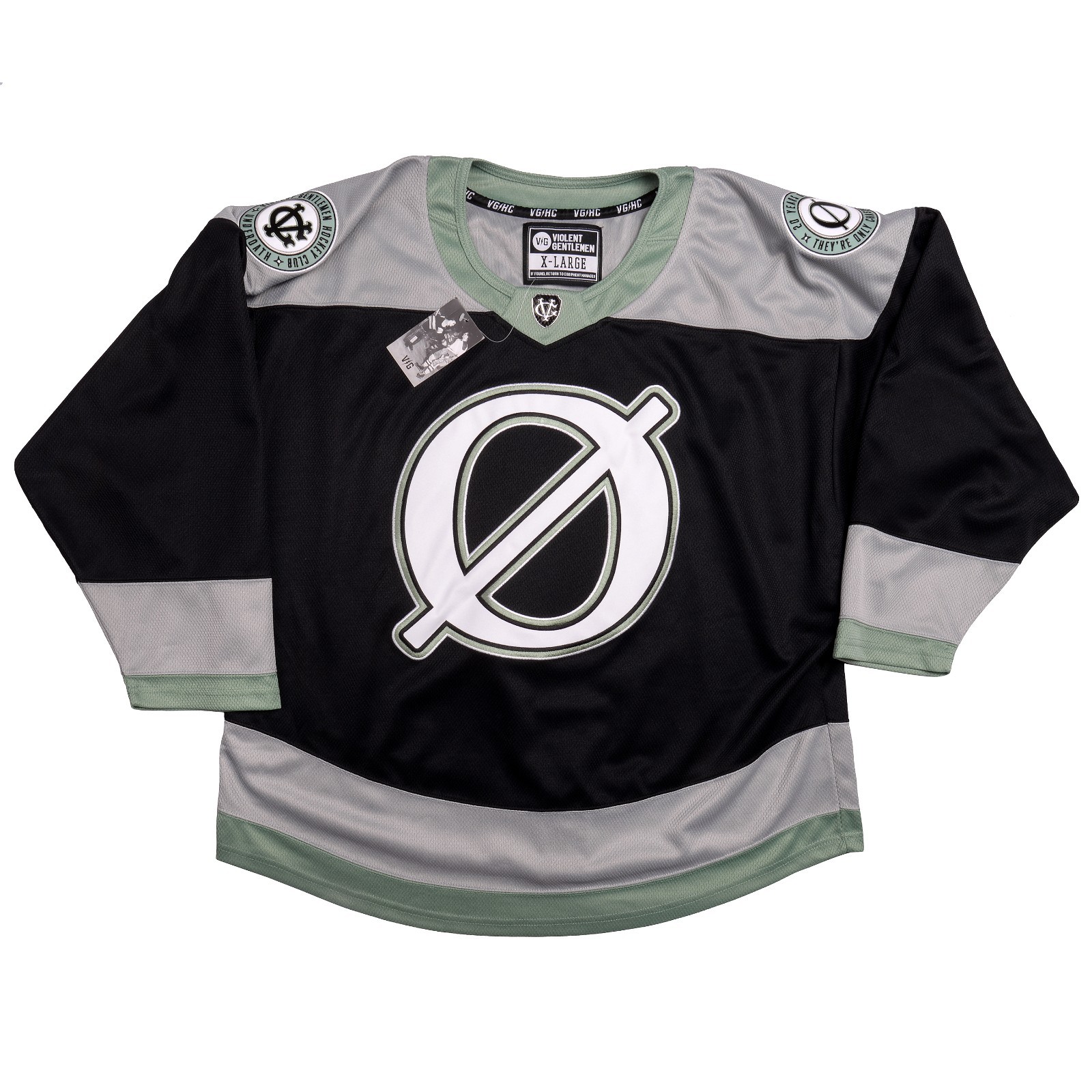 NWT Underoath X Violent Gentlemen 20 Years Hockey Jersey Men's Size XL VGHC gallery