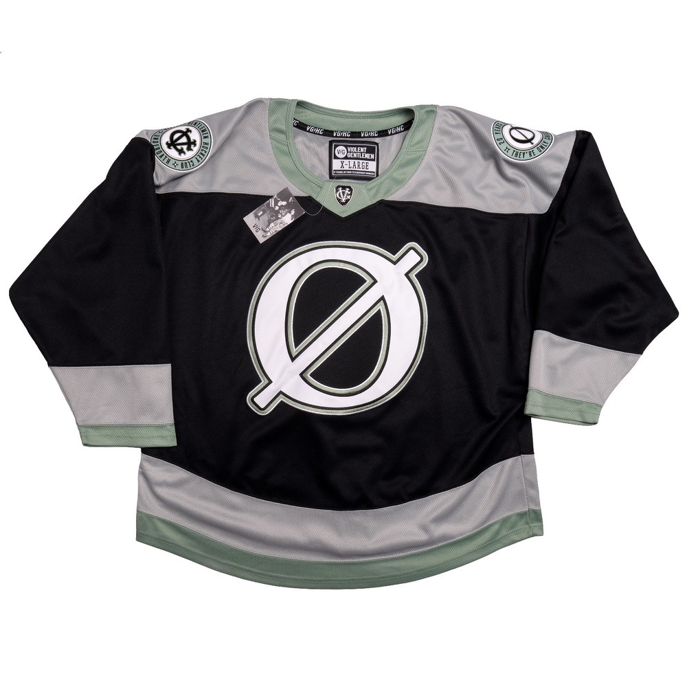 NWT Underoath X Violent Gentlemen 20 Years Hockey Jersey Men's Size XL VGHC