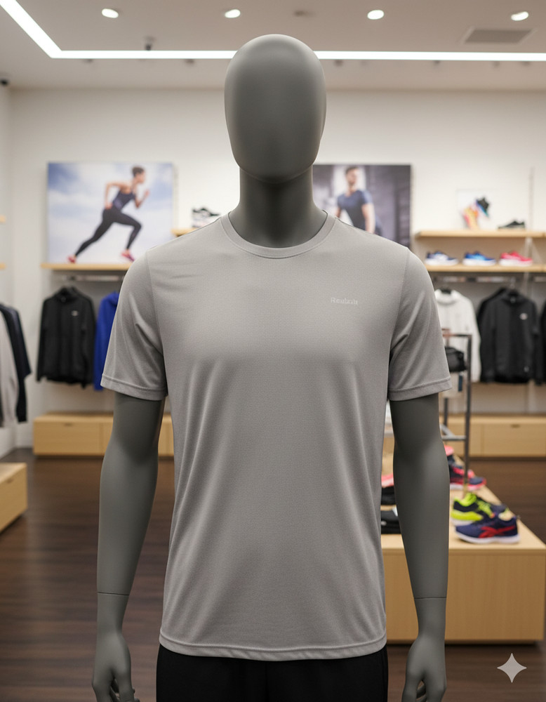 Reebok Men's Hydro Move Styled Dri-Fit Activewear Work Out Tee Shirt Size 3XL